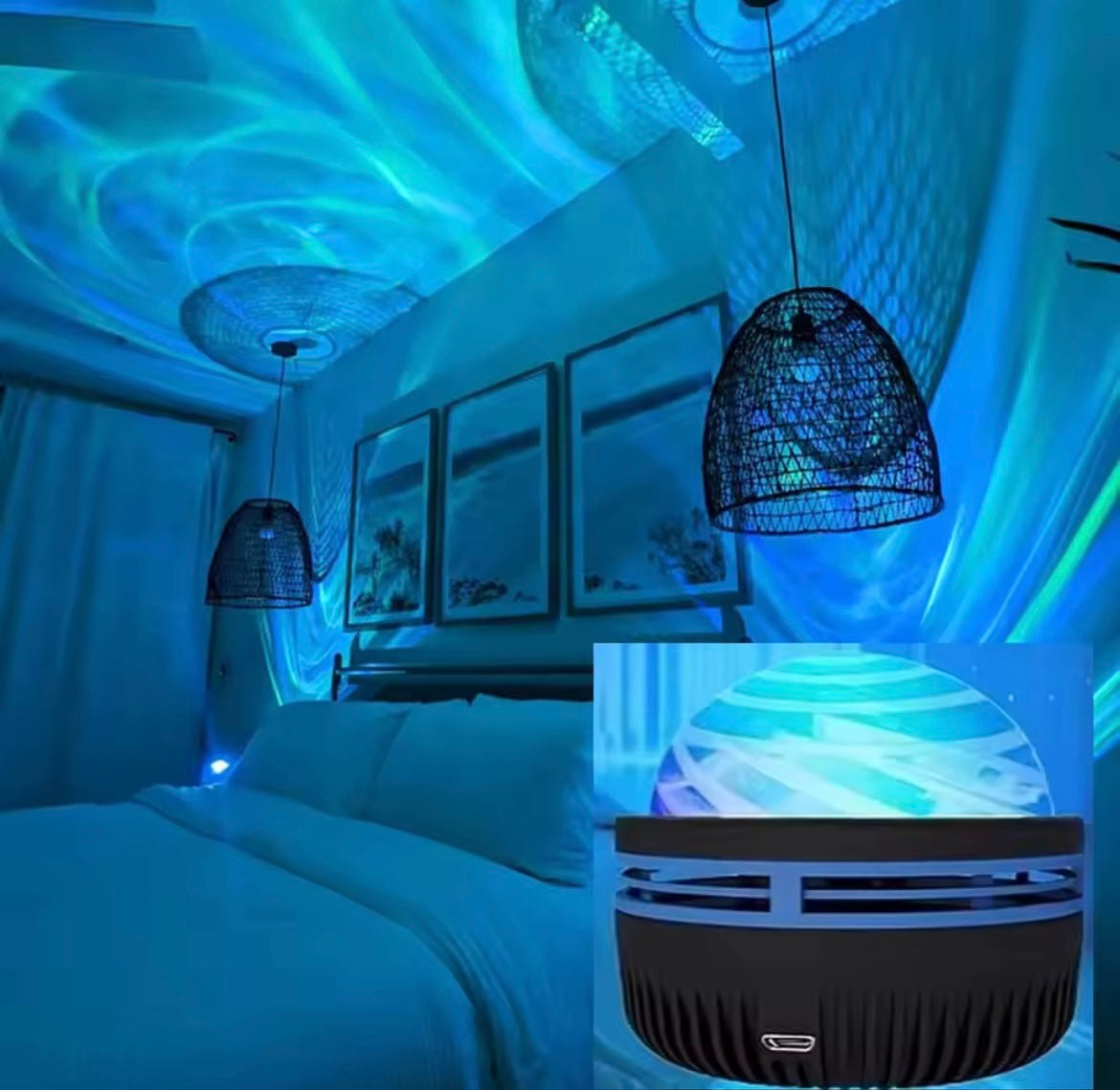 Galaxy Sky Projector Lamp – Transform Your Room Into a Cosmic Vibe